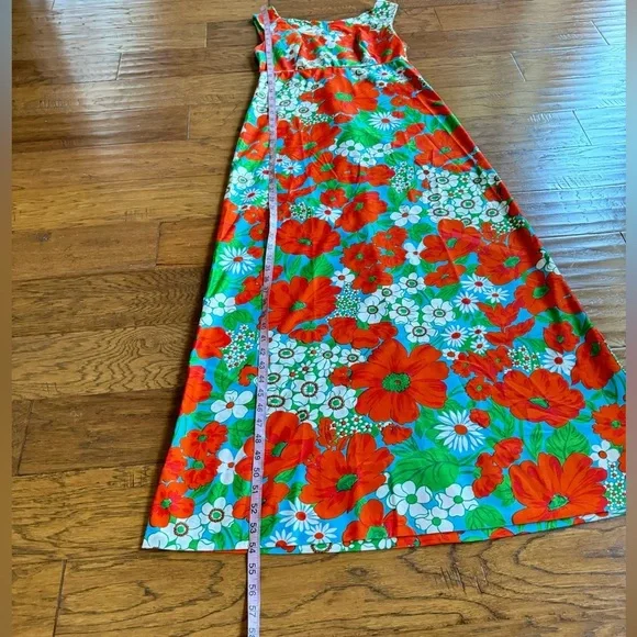 Concept 70’s‎ Vintage Floral Maxi Dress - Picture 10 of 16